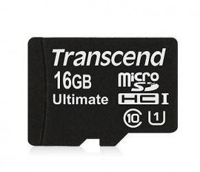 Карта памяти Transcend MicroSDHC 16GB Class 10 UHS-I Ultimate 600x (TS16GUSDHC10U1)