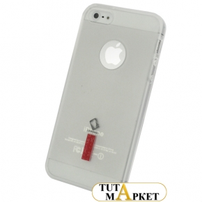 Силиконовый чехол Capdase Soft Jacket 2 для Iphone 5G белый