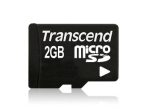 Карта памяти Transcend MicroSD 2GB (TS2GUSDC)
