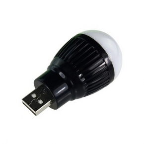 Портативный светодиодный USB-фонарь Night Light, черный