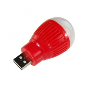 Портативный светодиодный USB-фонарь Night Light, красный