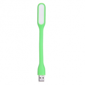 Портативный светодиодный светильник USB LED Portable lamp LXS-001, зеленый