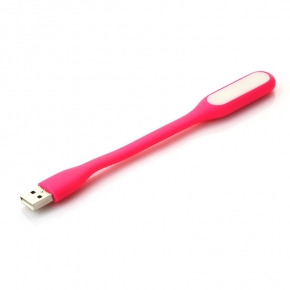 Портативный светодиодный светильник USB LED Portable lamp LXS-001, розовый