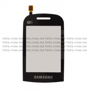 Сенсорный экран (тачскрин) для Samsung GT-B3410 CorbyPlus черный, версия Wi-Fi