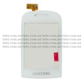 Сенсорный экран (тачскрин) для Samsung GT-B3410 CorbyPlus, белый