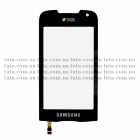 Сенсорный экран (тачскрин) для Samsung GT-B7722 Duos, черный