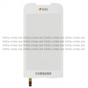 Сенсорный экран (тачскрин) для Samsung GT-B7722i Duos, белый