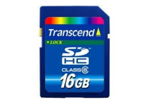 Карта памяти Transcend SDHC 16GB Class 6 (TS16GSDHC6)