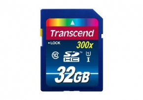Карта памяти Transcend SDHC 32GB Class 10 UHS-I Premium 300x (TS32GSDU1)