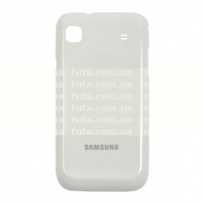 Задняя крышка аккумулятора (крышка батареи) для Samsung GT-I9003 Galaxy SCLCD, белая (класс ААА)