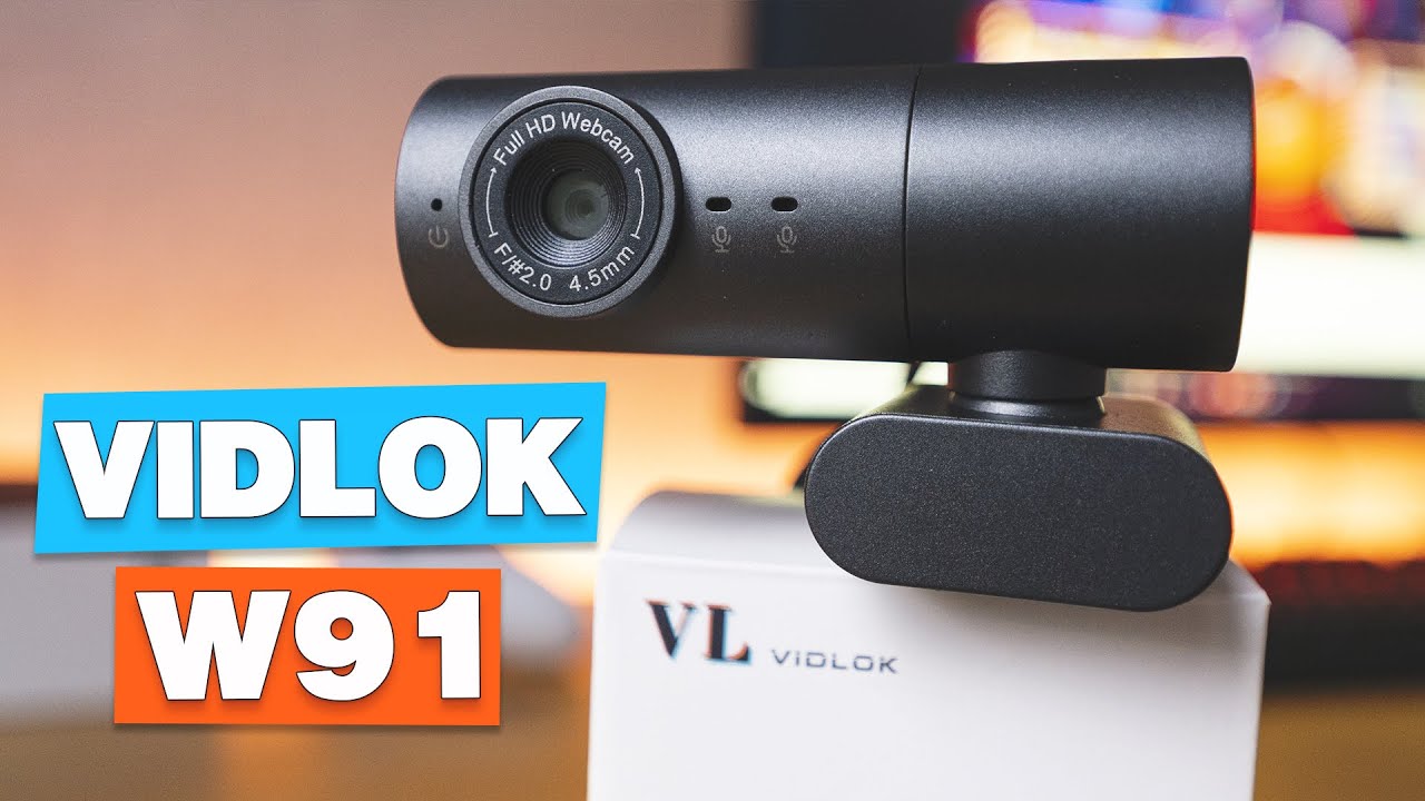 Обзор Vidlok W91: качественная веб-камера за минимум денег