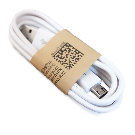 USB - microUSB дата-кабель Samsung ECB-DU4AWE 1 м, белый