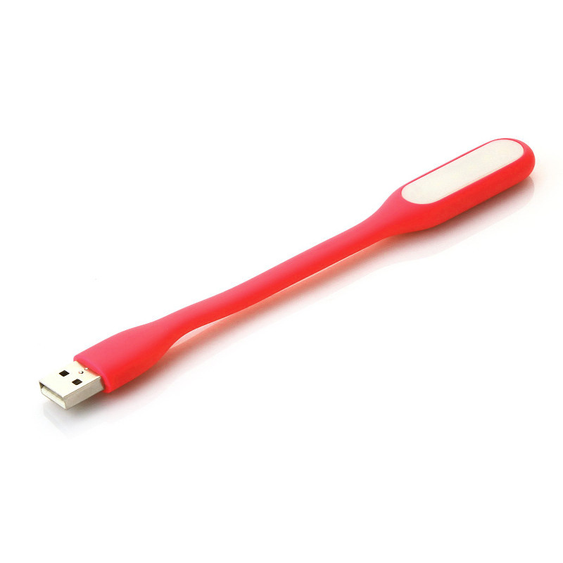 Портативный светодиодный светильник USB LED Portable lamp LXS-001, красный